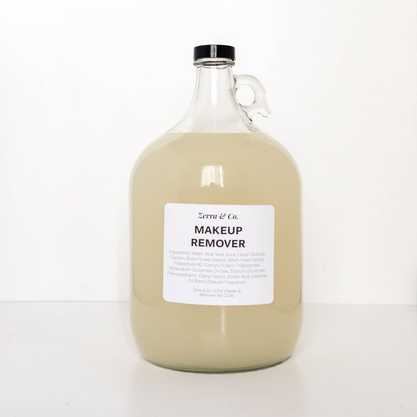 Bulk Makeup Remover: 1/2 gallon (64 fl oz)