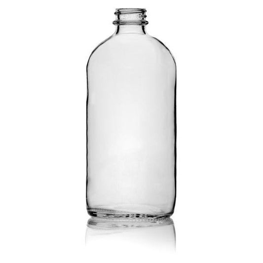 16oz refillable glass dish soap bottle labeled Clean Plate Club – eco-friendly, zero waste soap dispenser for sustainable kitchens