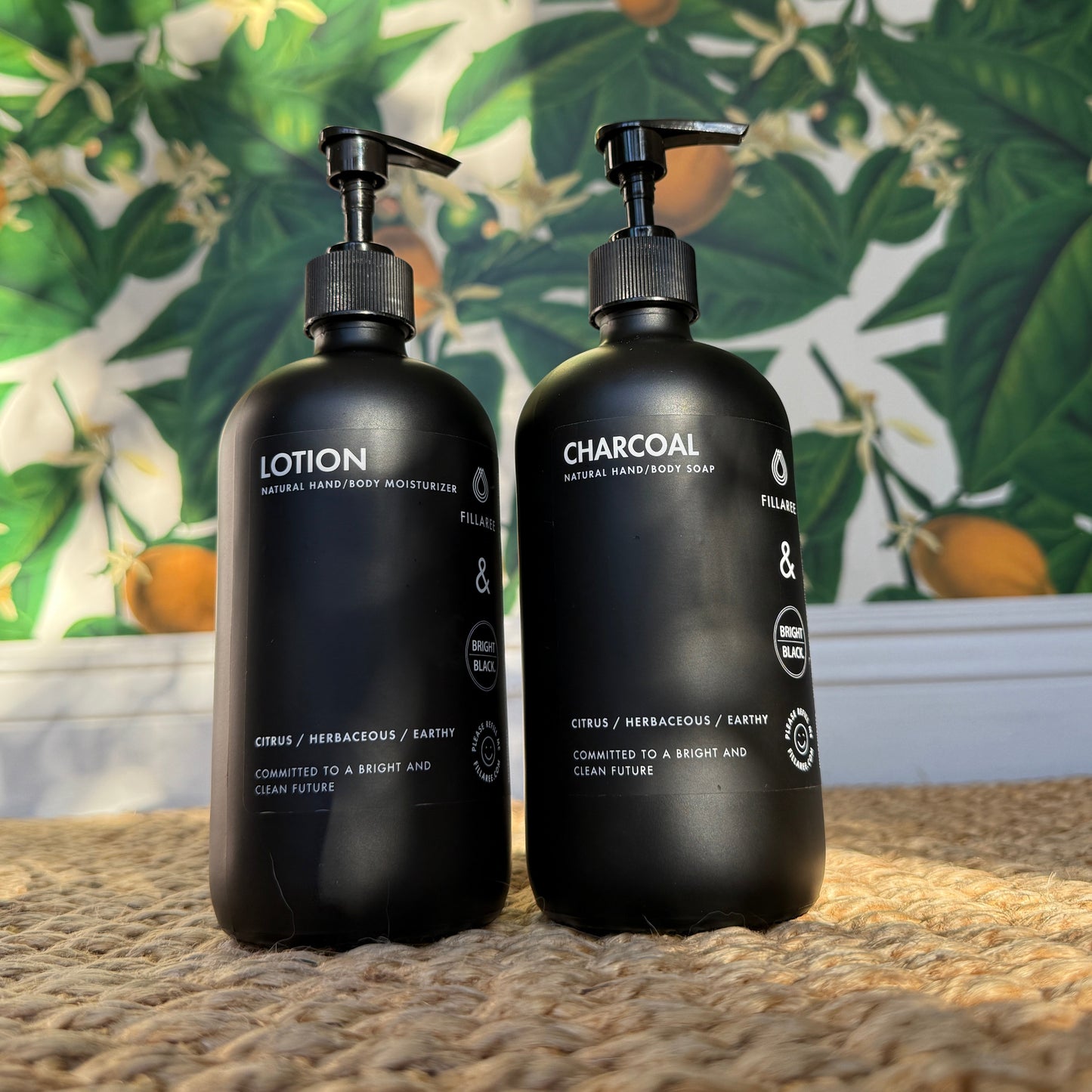 Charcoal Signature Soap Lotion Duo
