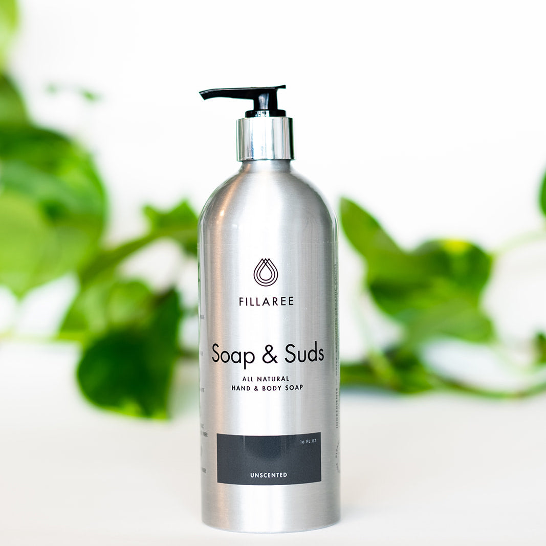 Soap & Suds - Metal Bottle
