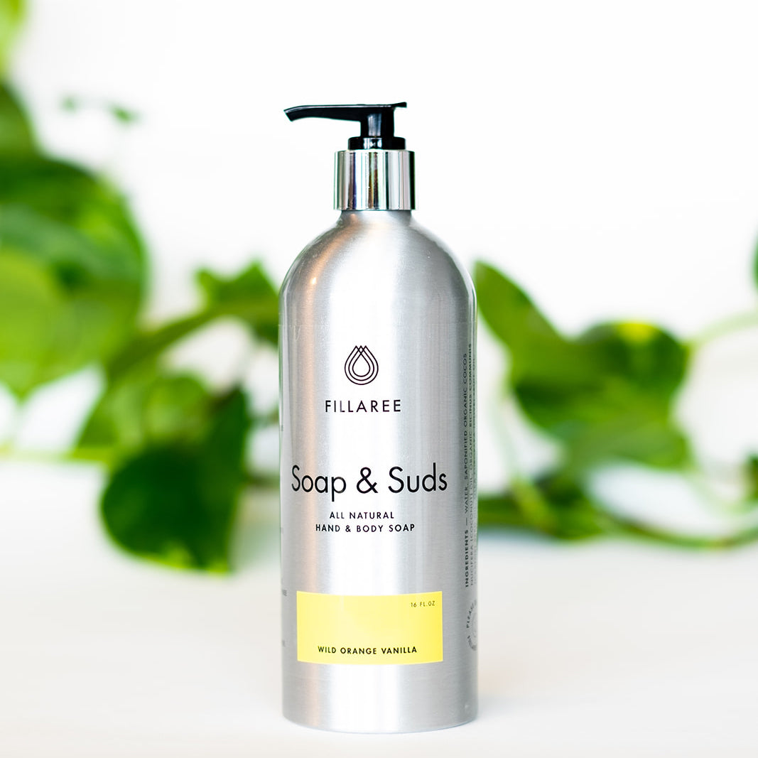Soap & Suds - Metal Bottle
