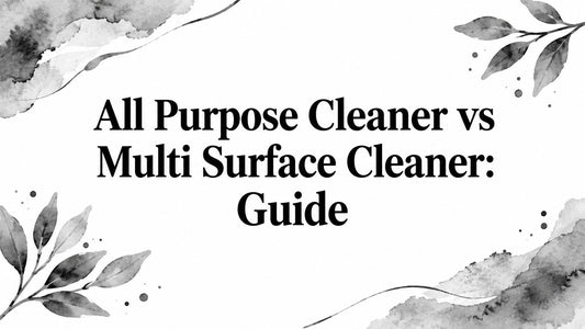 All Purpose Cleaner vs Multi Surface Cleaner: Guide