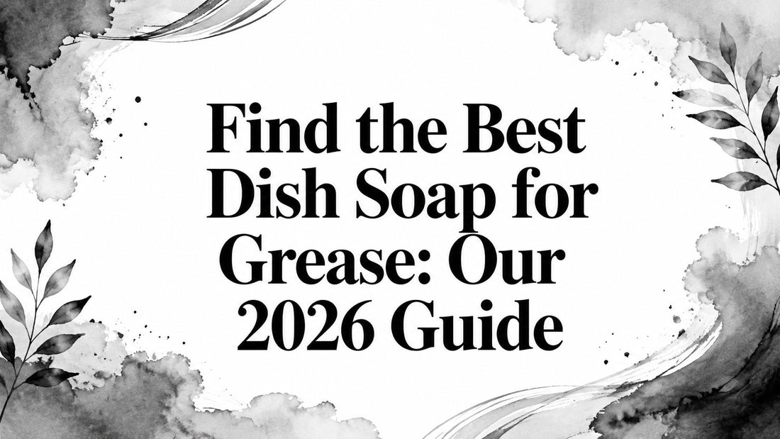 Find the Best Dish Soap for Grease: Our 2026 Guide