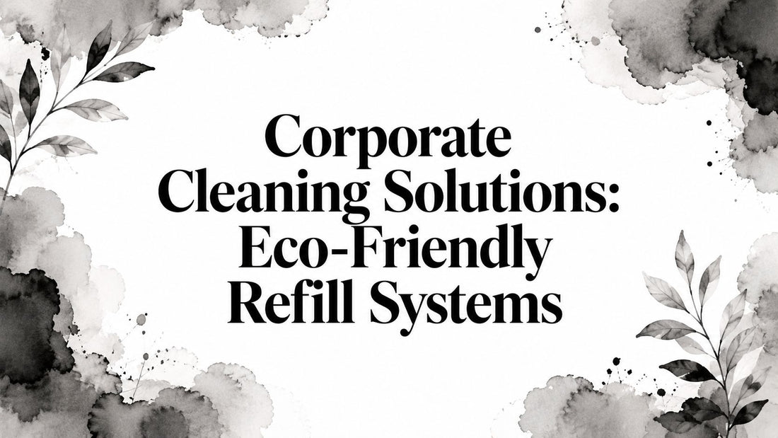 Corporate Cleaning Solutions: Eco-Friendly Refill Systems