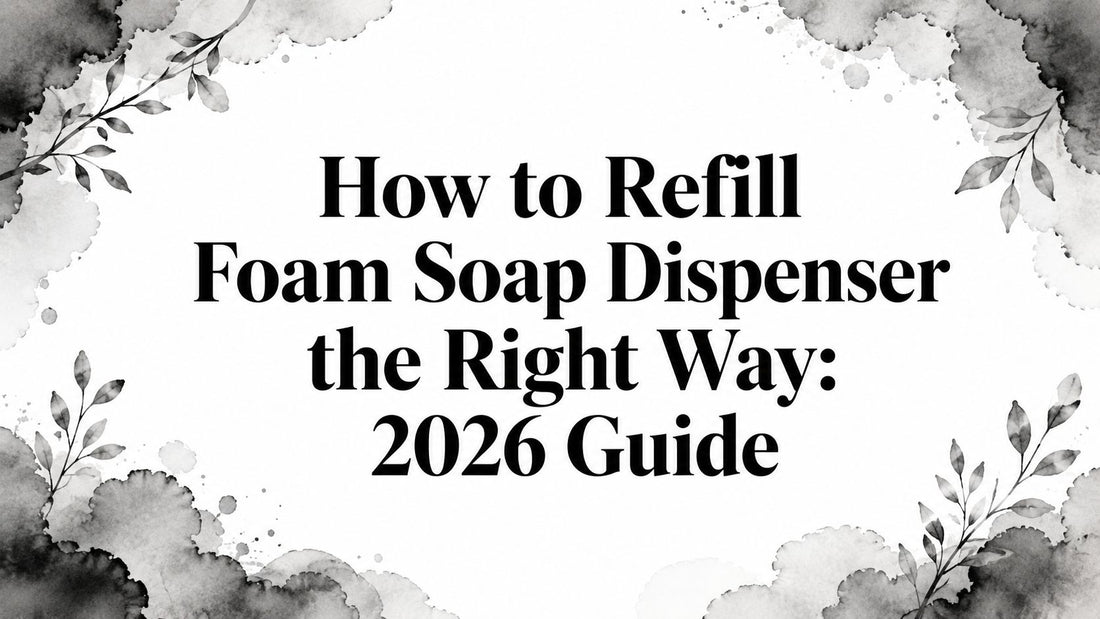 How to Refill Foam Soap Dispenser the Right Way: 2026 Guide