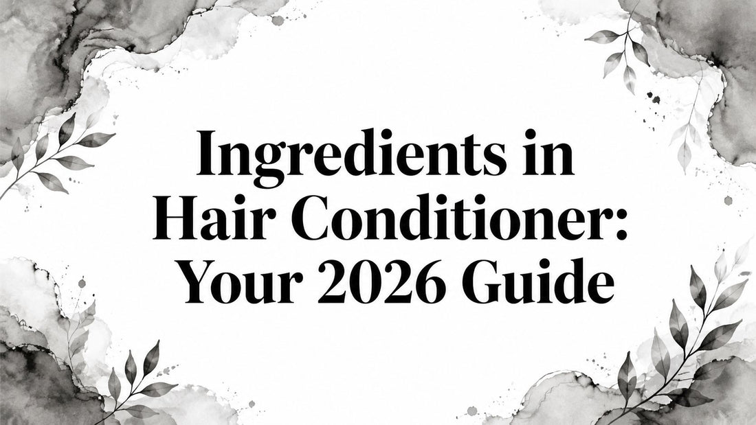 Ingredients in Hair Conditioner: Your 2026 Guide