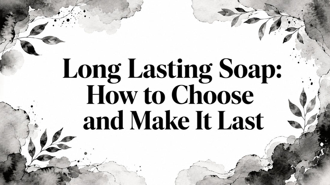 Long Lasting Soap: How to Choose and Make It Last