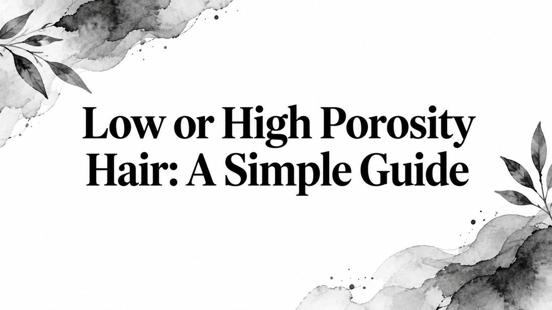 Low or High Porosity Hair: A Simple Guide
