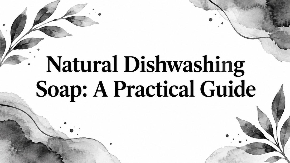 Natural Dishwashing Soap: A Practical Guide