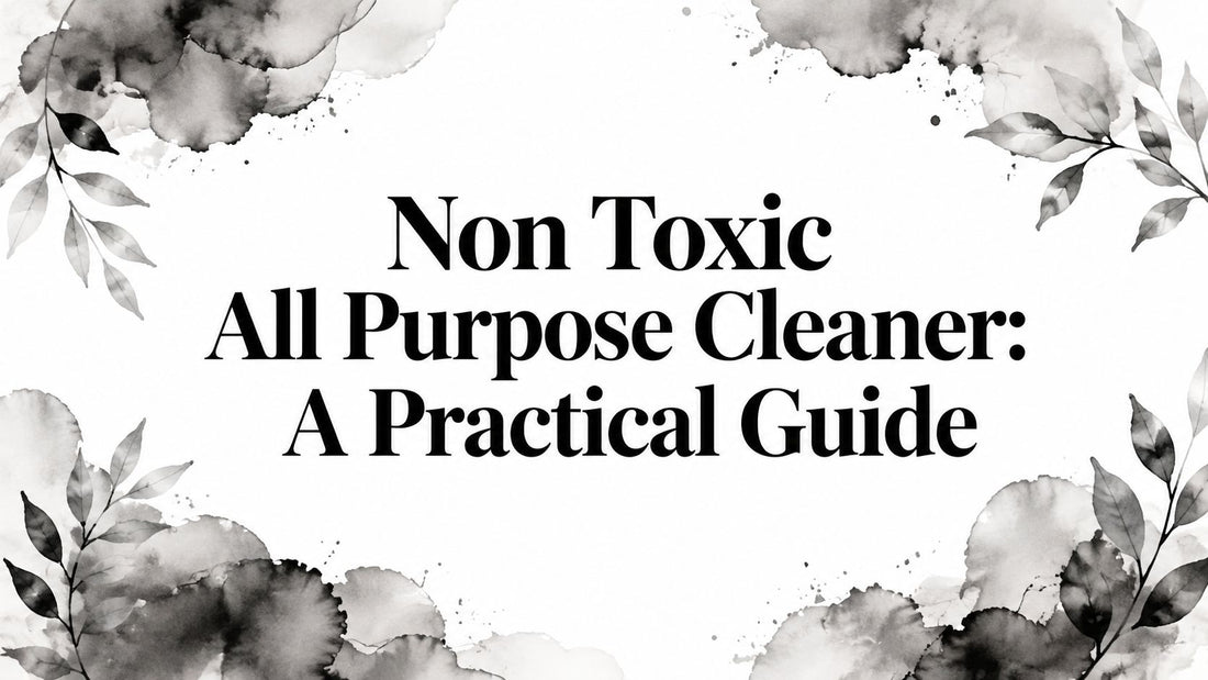 Non Toxic All Purpose Cleaner: A Practical Guide