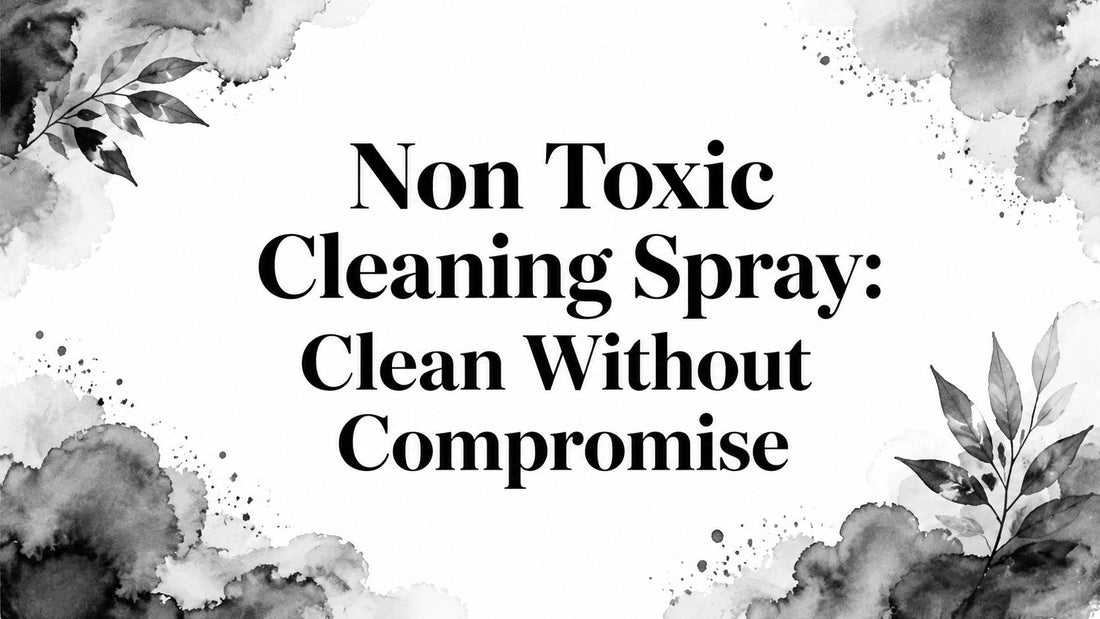 Non Toxic Cleaning Spray: Clean Without Compromise