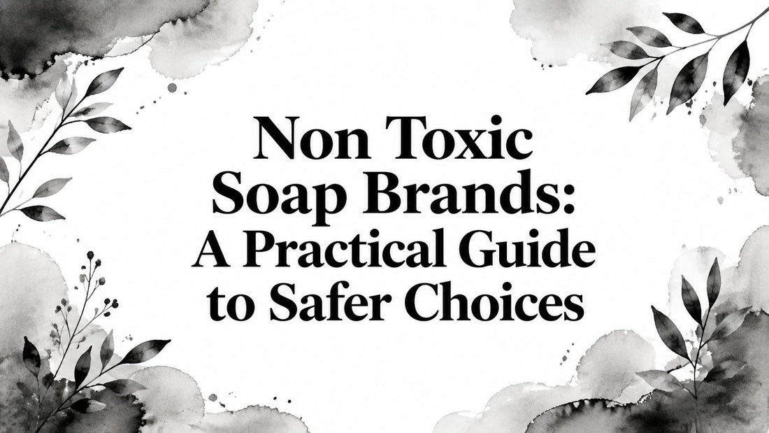Non Toxic Soap Brands: A Practical Guide to Safer Choices