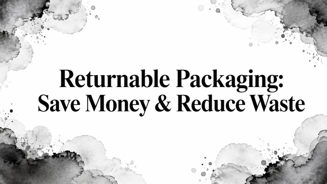 Returnable Packaging: Save Money & Reduce Waste