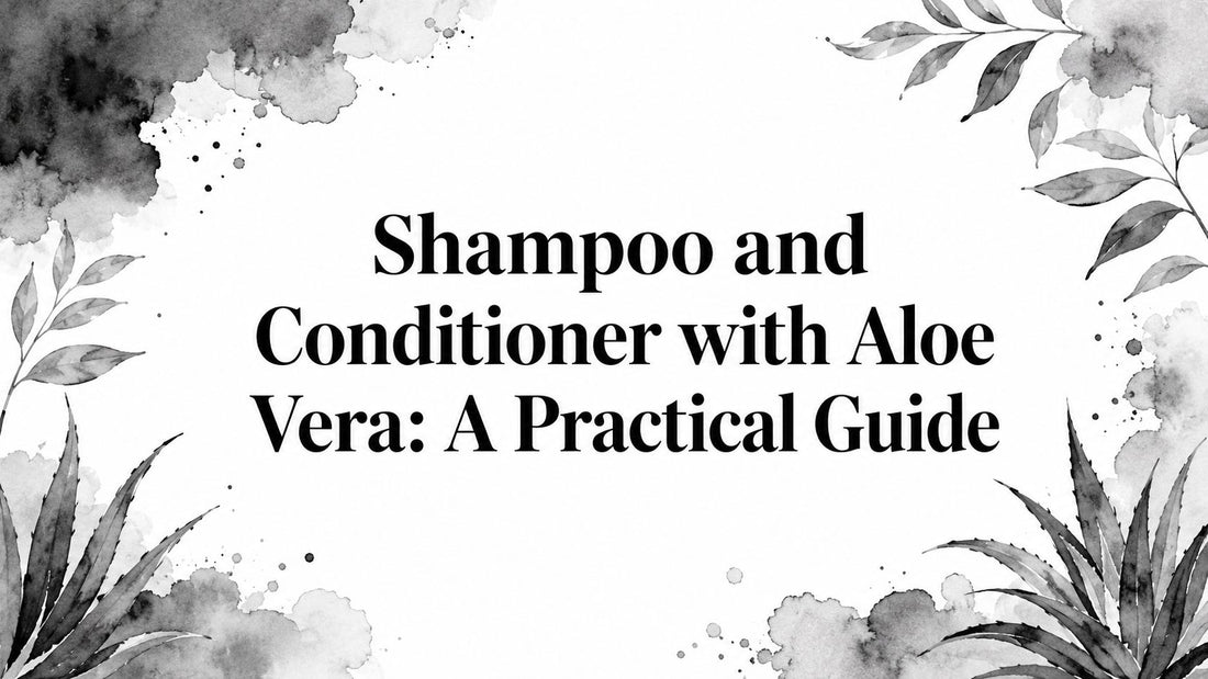 Shampoo and Conditioner with Aloe Vera: A Practical Guide