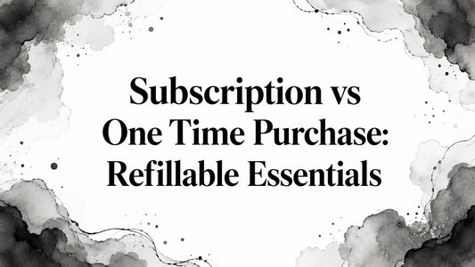Subscription vs One Time Purchase: Refillable Essentials