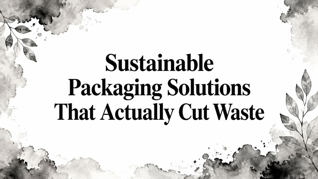 Sustainable Packaging Solutions That Actually Cut Waste