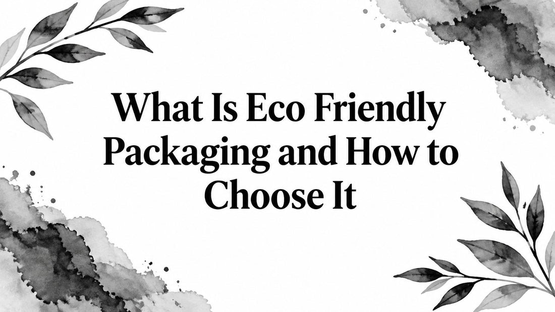 What Is Eco Friendly Packaging and How to Choose It