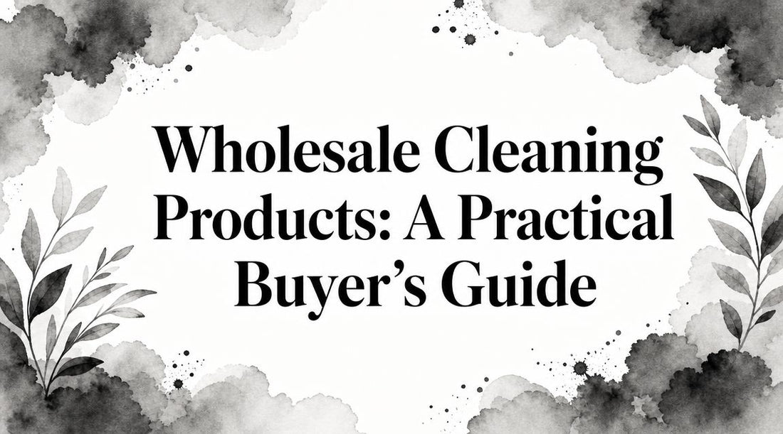 Wholesale Cleaning Products: A Practical Buyer's Guide