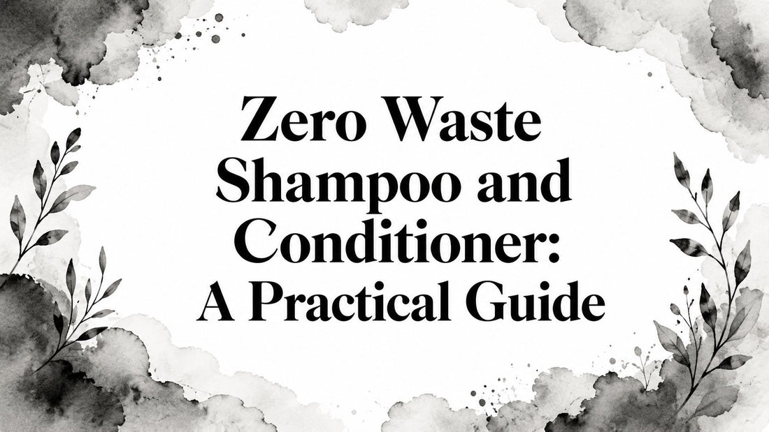 Zero Waste Shampoo and Conditioner: A Practical Guide