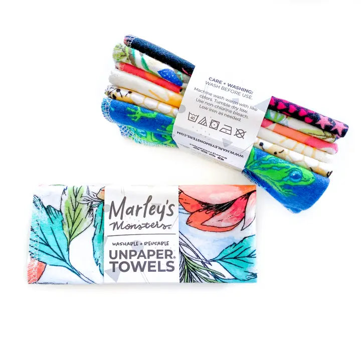 UNpaper® Towels by Marley's Monsters Surprise Prints 6 pack