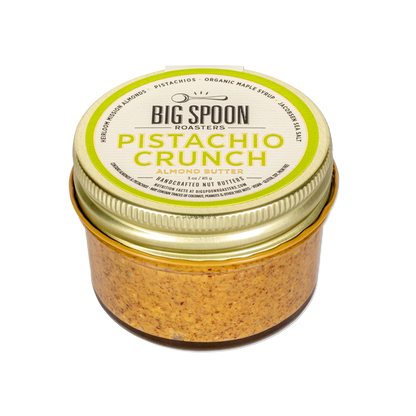 Big Spoon Roasters Handcrafted Mini Nut Butter – 3 oz TSA-Friendly Jar