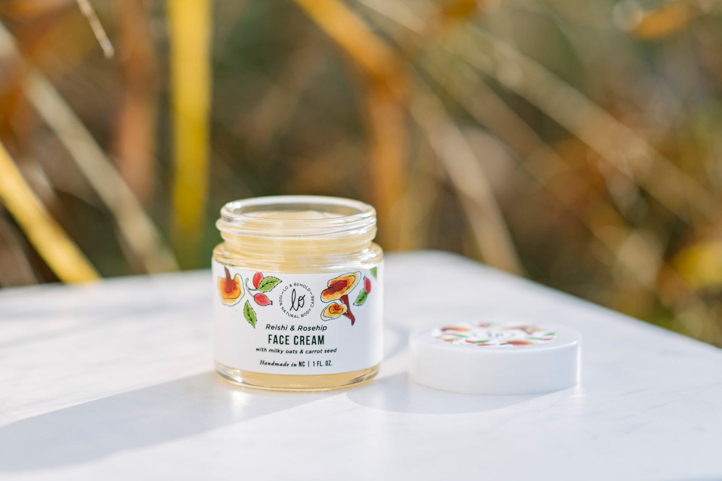 Reishi & Rosehip Face Cream | Lo & Behold