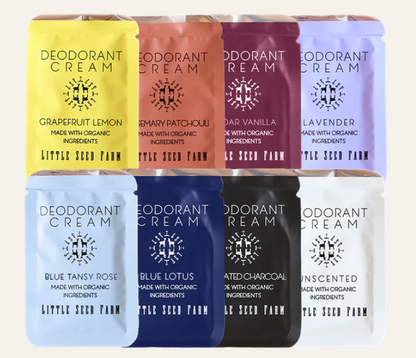 little seed farm lavender deodorant cream Little Seeds Farm Organic Deodorant Cream Pouches – Fillaree
